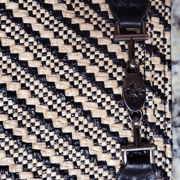 Patricia Nash Woven Raffia Apricale Clutch Crossbody - Picture 7 of 15